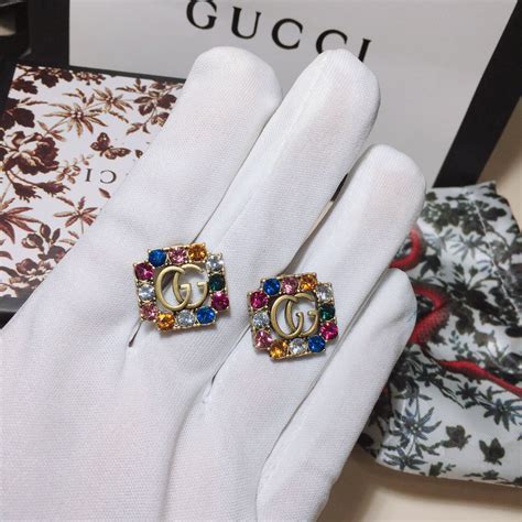 gucci 雙 g 耳環